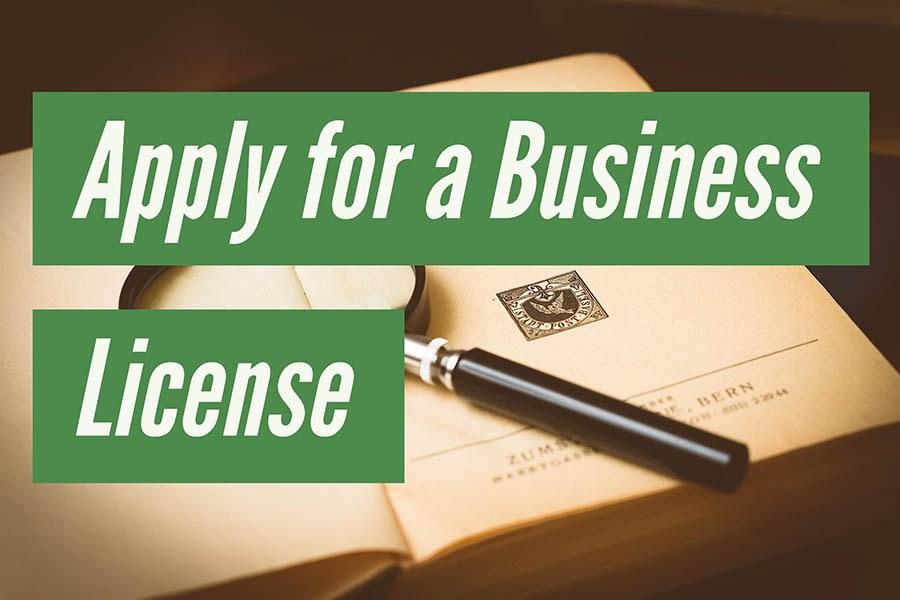 Apply For Business Licenses